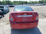 2013 Chevrolet Sonic Lt Red vin: 1G1JC5SH8D4143216