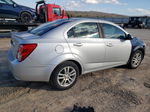 2013 Chevrolet Sonic Lt Silver vin: 1G1JC5SH8D4152899