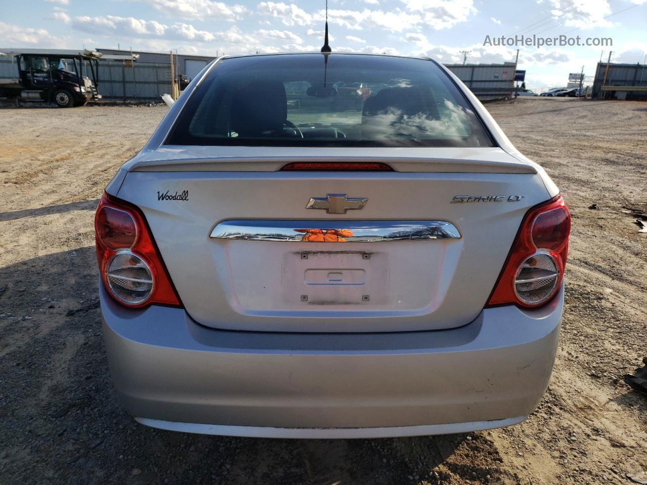 2013 Chevrolet Sonic Lt Серебряный vin: 1G1JC5SH8D4152899