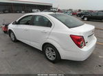 2013 Chevrolet Sonic Lt White vin: 1G1JC5SH8D4158721