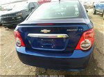 2013 Chevrolet Sonic Lt Синий vin: 1G1JC5SH8D4161750