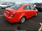 2013 Chevrolet Sonic Lt Orange vin: 1G1JC5SH8D4170223