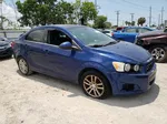 2013 Chevrolet Sonic Lt Blue vin: 1G1JC5SH8D4200479