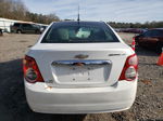 2013 Chevrolet Sonic Lt White vin: 1G1JC5SH8D4201583