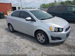 2013 Chevrolet Sonic Lt Auto Silver vin: 1G1JC5SH8D4203219