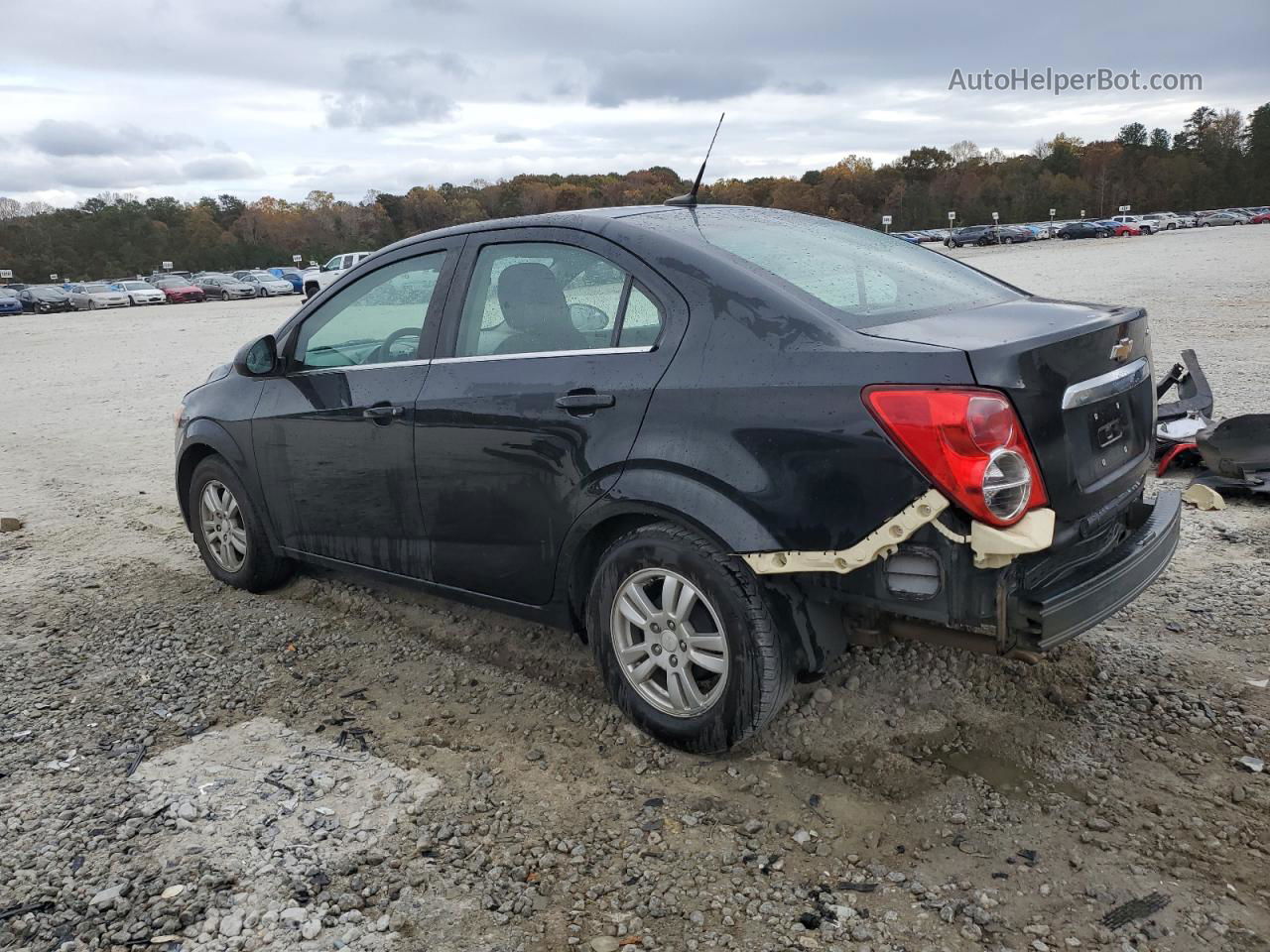 2013 Chevrolet Sonic Lt Black vin: 1G1JC5SH8D4203267