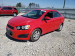 2013 Chevrolet Sonic Lt Red vin: 1G1JC5SH8D4228704