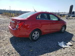 2013 Chevrolet Sonic Lt Red vin: 1G1JC5SH8D4228704