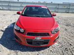 2013 Chevrolet Sonic Lt Red vin: 1G1JC5SH8D4228704