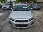 2014 Chevrolet Sonic Lt Silver vin: 1G1JC5SH8E4104255