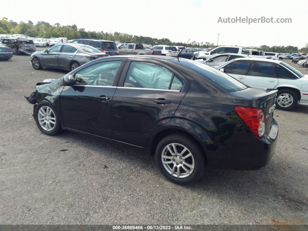 2014 Chevrolet Sonic Lt Black vin: 1G1JC5SH8E4140821