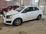 2014 Chevrolet Sonic Lt White vin: 1G1JC5SH8E4201620