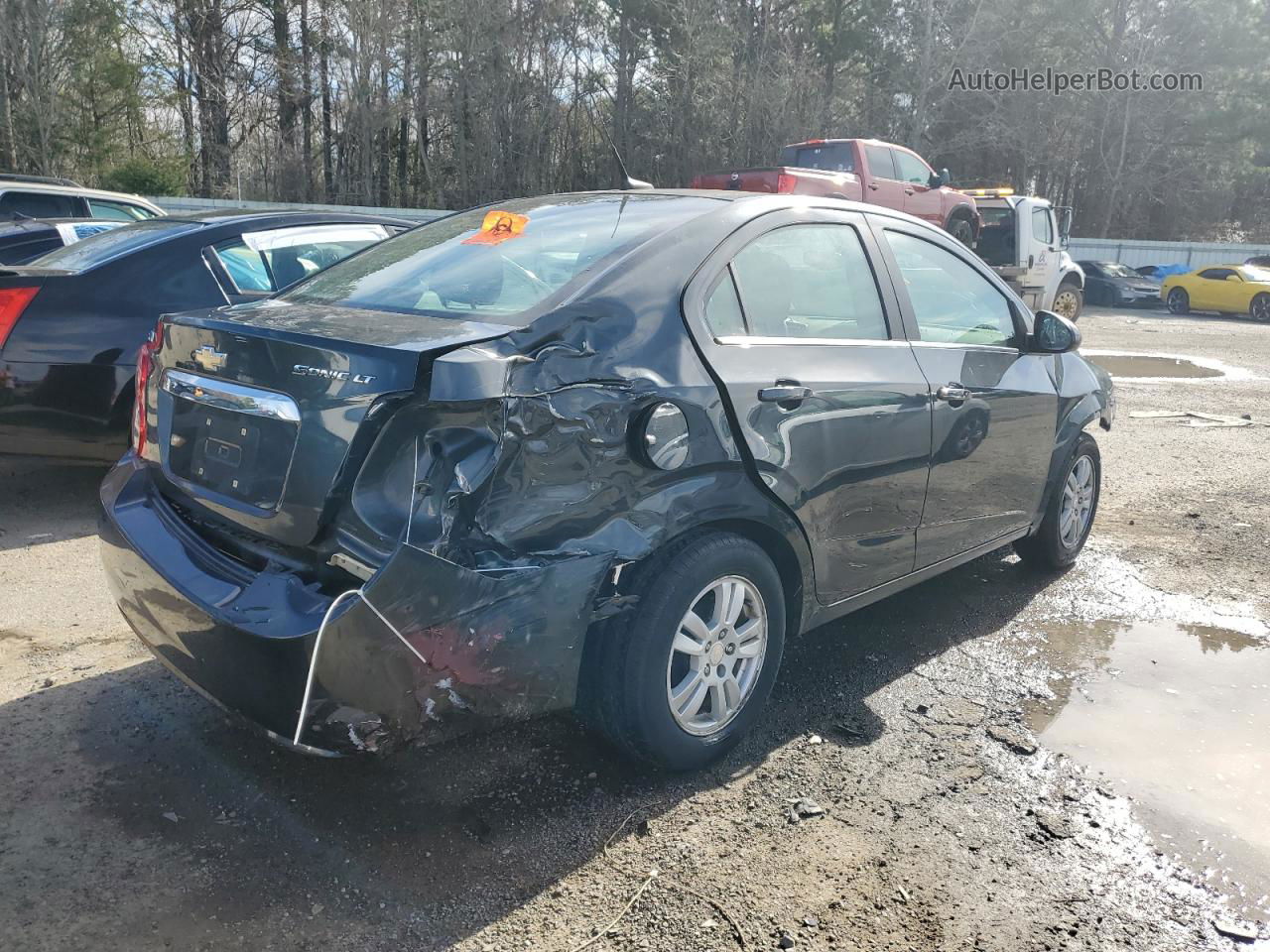 2014 Chevrolet Sonic Lt Charcoal vin: 1G1JC5SH8E4236819