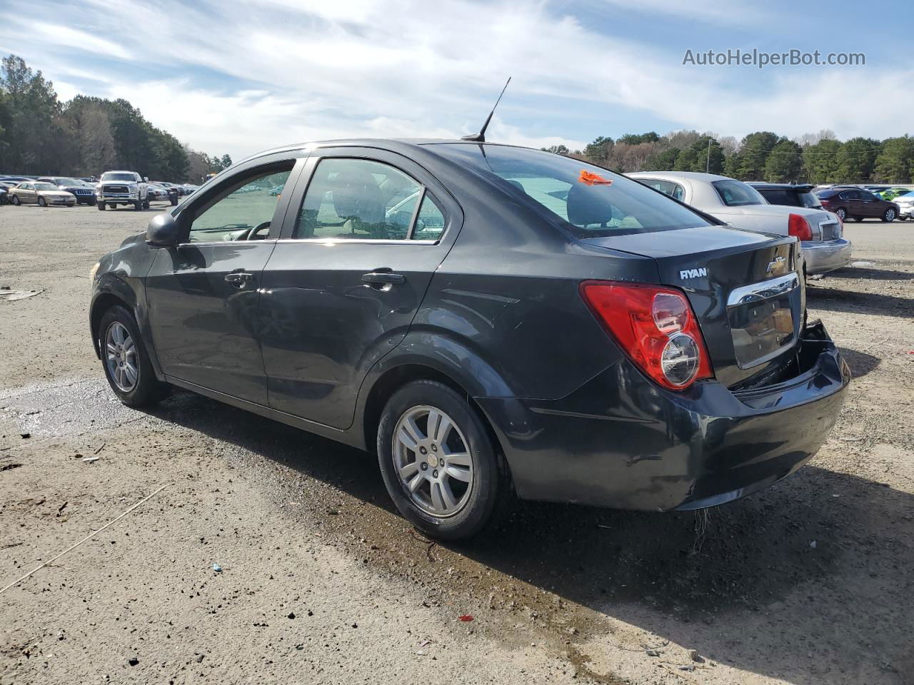 2014 Chevrolet Sonic Lt Charcoal vin: 1G1JC5SH8E4236819