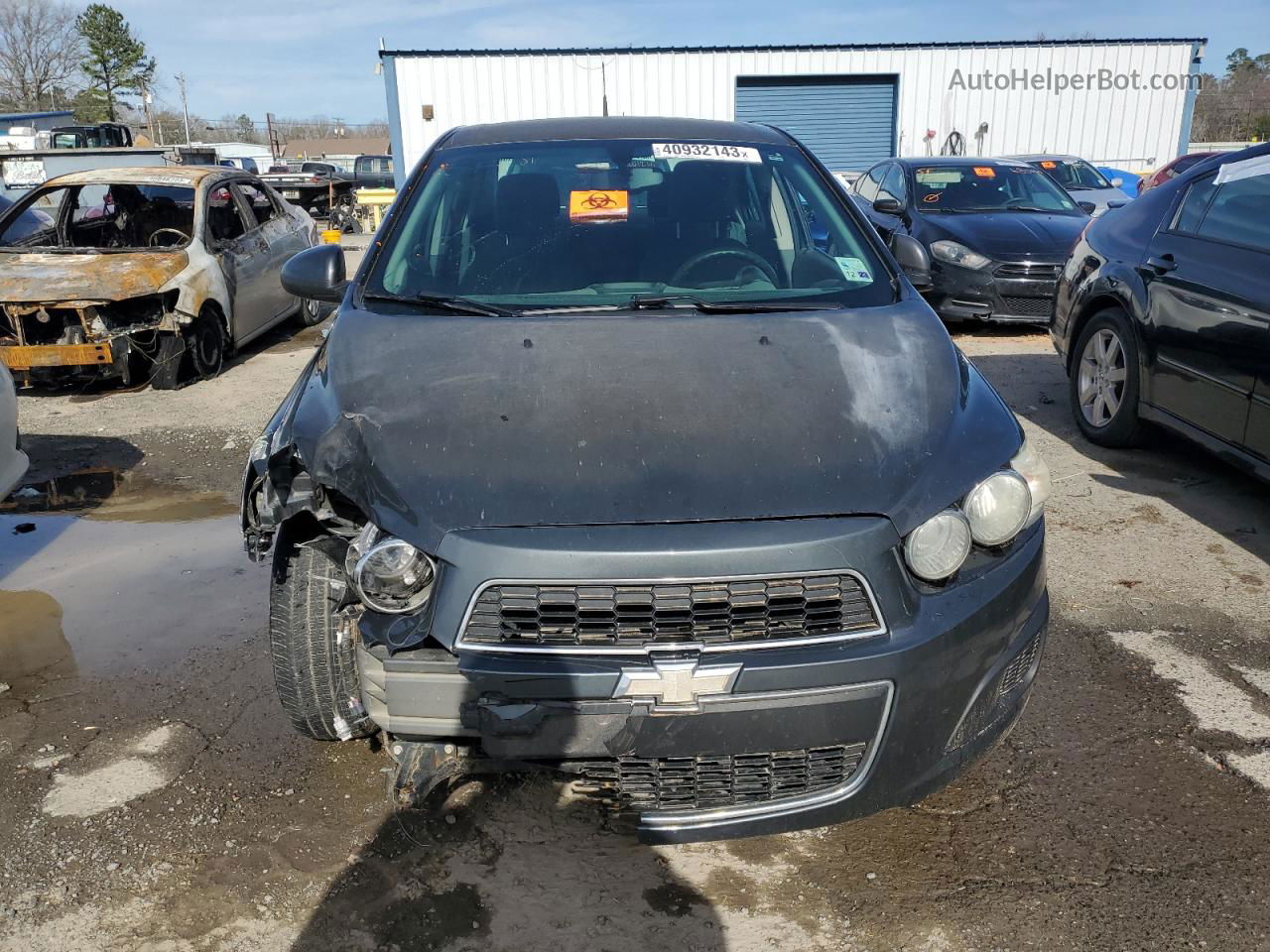 2014 Chevrolet Sonic Lt Charcoal vin: 1G1JC5SH8E4236819