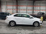 2013 Chevrolet Sonic Lt Auto White vin: 1G1JC5SH9D4125582