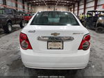 2013 Chevrolet Sonic Lt Auto White vin: 1G1JC5SH9D4125582