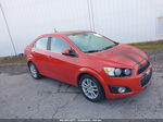 2013 Chevrolet Sonic Lt Auto Orange vin: 1G1JC5SH9D4170344