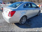 2013 Chevrolet Sonic Lt Auto Silver vin: 1G1JC5SH9D4172563