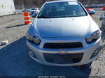 2013 Chevrolet Sonic Lt Auto Silver vin: 1G1JC5SH9D4172563