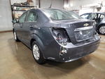 2013 Chevrolet Sonic Lt Gray vin: 1G1JC5SH9D4197320