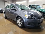 2013 Chevrolet Sonic Lt Gray vin: 1G1JC5SH9D4197320