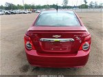 2013 Chevrolet Sonic Lt Red vin: 1G1JC5SH9D4222023