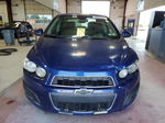 2013 Chevrolet Sonic Lt Синий vin: 1G1JC5SH9D4257354