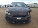 2014 Chevrolet Sonic Lt Black vin: 1G1JC5SH9E4205207