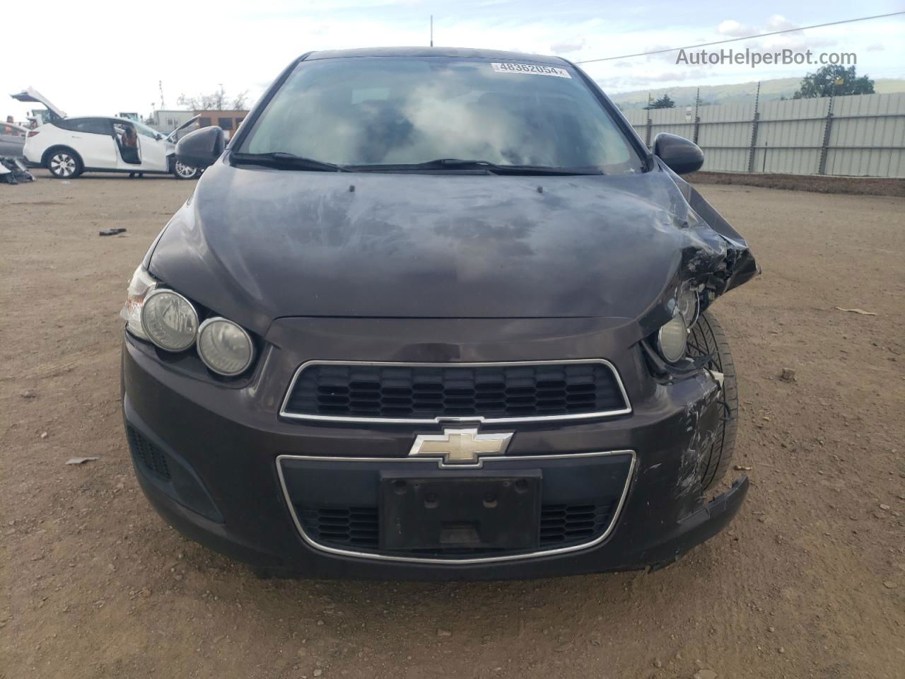 2014 Chevrolet Sonic Lt Black vin: 1G1JC5SH9E4205207