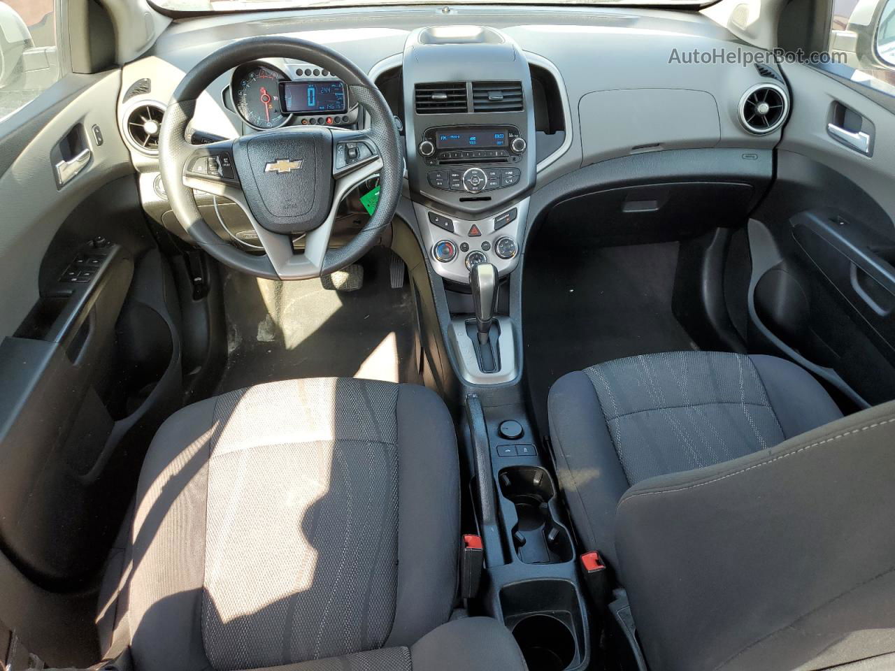 2014 Chevrolet Sonic Lt Серый vin: 1G1JC5SH9E4212139