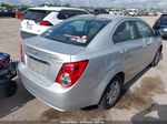 2014 Chevrolet Sonic Lt Auto Silver vin: 1G1JC5SH9E4238904