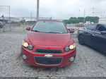 2013 Chevrolet Sonic Lt Auto Red vin: 1G1JC5SHXD4143203