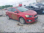 2013 Chevrolet Sonic Lt Auto Red vin: 1G1JC5SHXD4143203