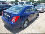 2013 Chevrolet Sonic Lt Auto Синий vin: 1G1JC5SHXD4151351