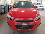 2013 Chevrolet Sonic Lt Красный vin: 1G1JC5SHXD4157411