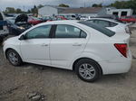 2013 Chevrolet Sonic Lt White vin: 1G1JC5SHXD4254642