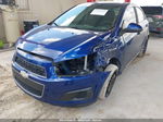 2014 Chevrolet Sonic Lt Blue vin: 1G1JC5SHXE4100370