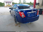 2014 Chevrolet Sonic Lt Blue vin: 1G1JC5SHXE4100370