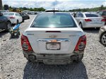 2014 Chevrolet Sonic Lt Серебряный vin: 1G1JC5SHXE4132381