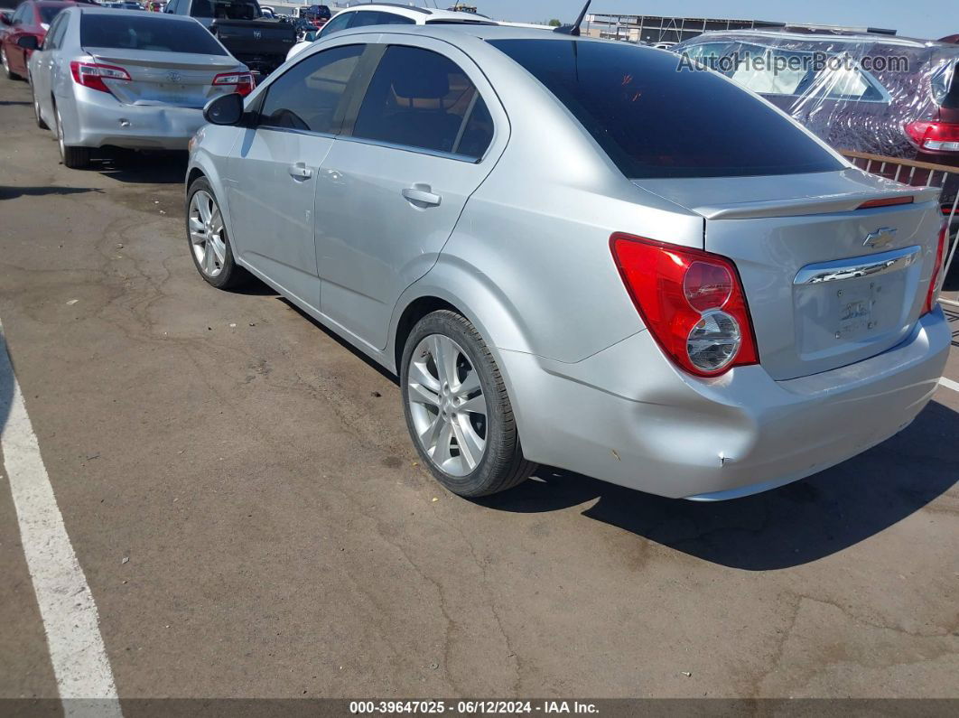 2014 Chevrolet Sonic Lt Auto Gray vin: 1G1JC5SHXE4134647