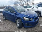 2014 Chevrolet Sonic Lt Auto Blue vin: 1G1JC5SHXE4147673