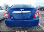 2014 Chevrolet Sonic Lt Auto Blue vin: 1G1JC5SHXE4147673