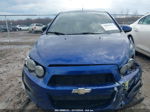 2014 Chevrolet Sonic Lt Auto Blue vin: 1G1JC5SHXE4147673