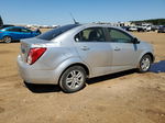 2014 Chevrolet Sonic Lt Silver vin: 1G1JC5SHXE4170080