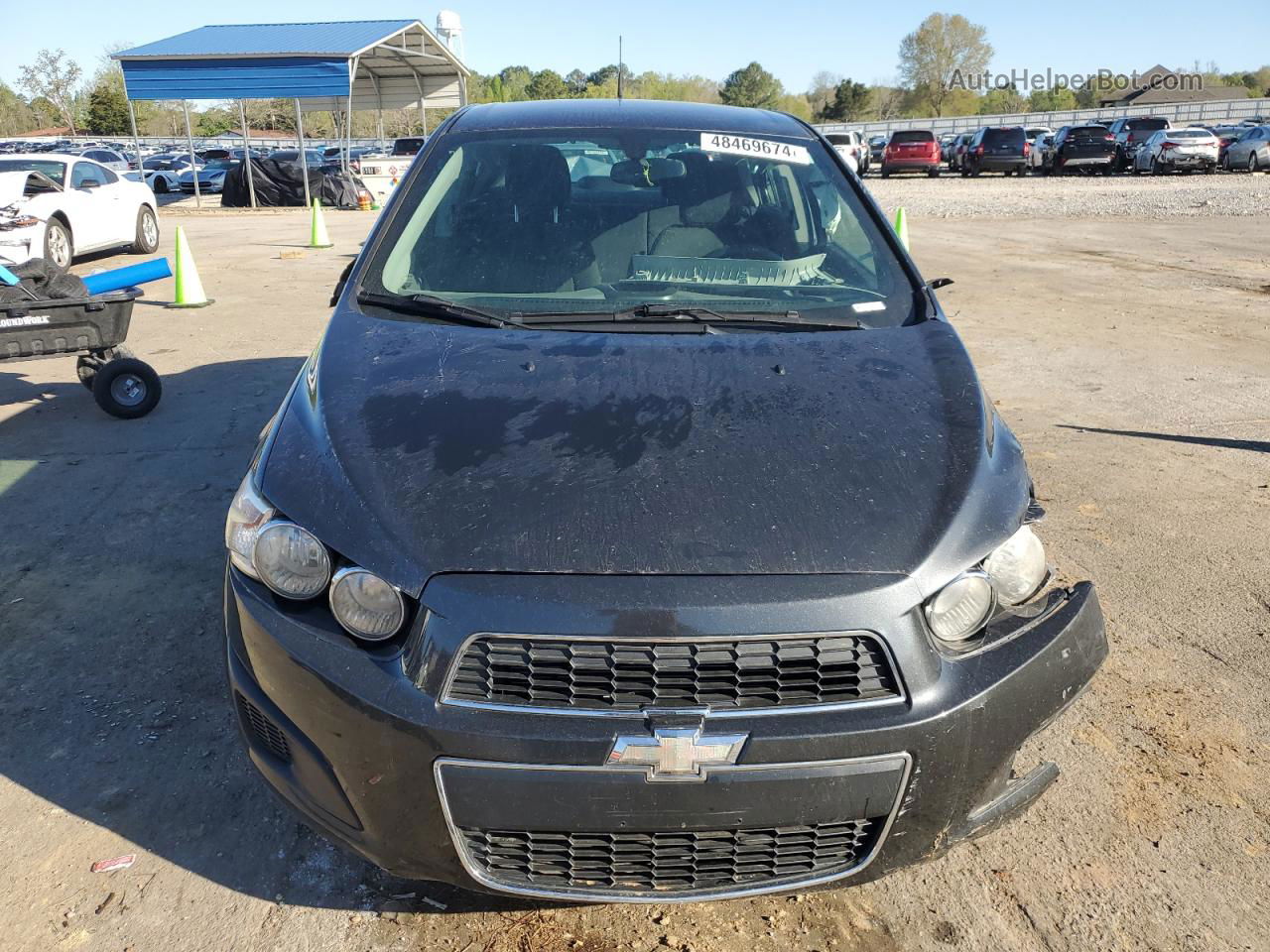 2014 Chevrolet Sonic Lt Gray vin: 1G1JC5SHXE4177028