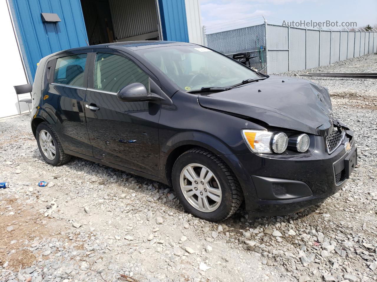 2013 Chevrolet Sonic Lt Black vin: 1G1JC6EH9D4225070