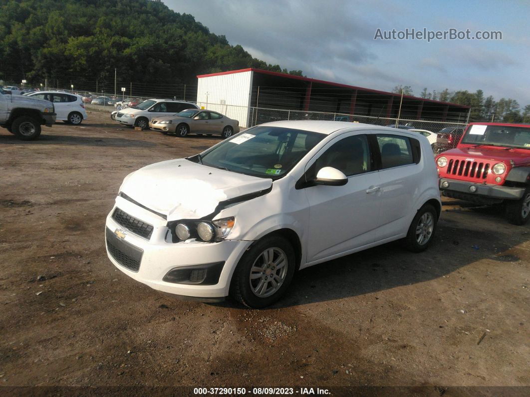 2013 Chevrolet Sonic Lt Белый vin: 1G1JC6SB0D4102659