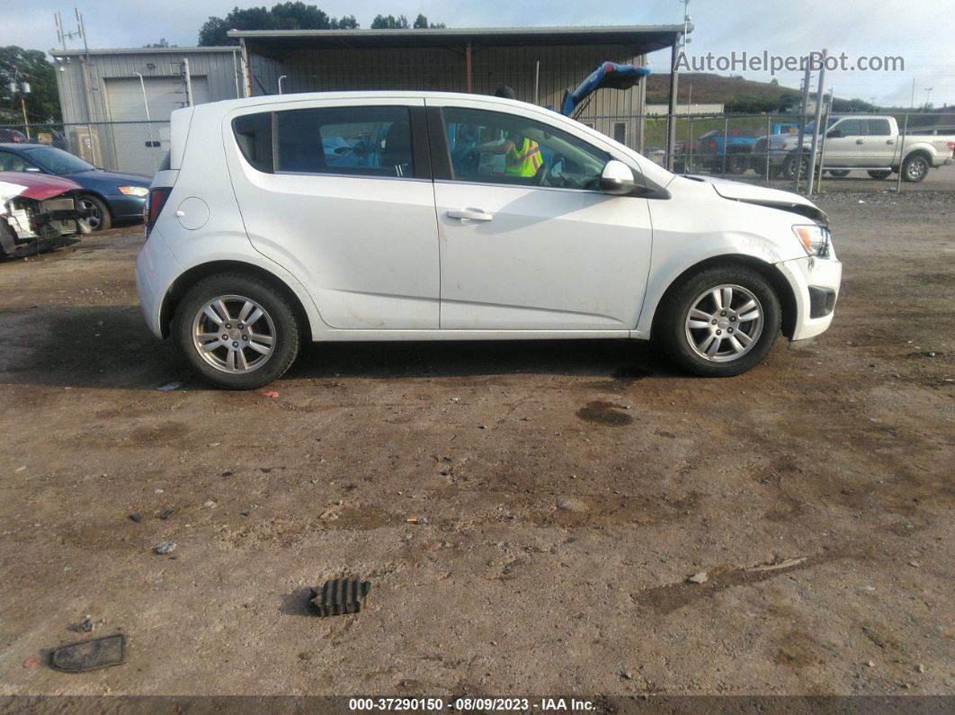 2013 Chevrolet Sonic Lt White vin: 1G1JC6SB0D4102659