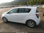 2013 Chevrolet Sonic Lt Белый vin: 1G1JC6SB0D4102659